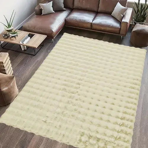 Covor Blanita Heinner Paopao, 80x150 cm (Crem)