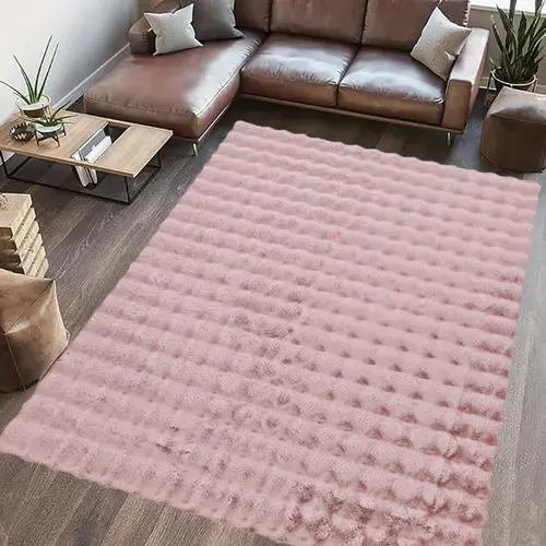Covor Blanita Heinner Paopao, 80x150 cm (Roz)