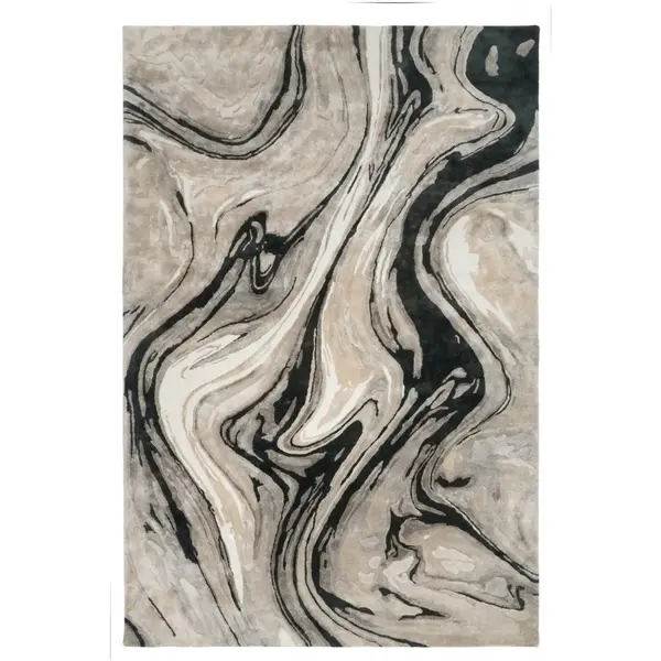 Covor BLUR BLACK - 160x230cm
