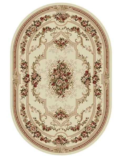 Covor Clasic Lotos Crem, 60x110 cm