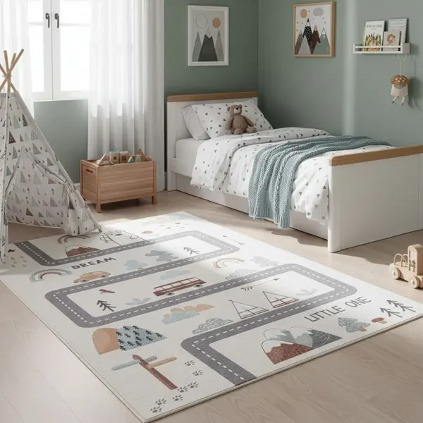 Covor Coco V4 Crem 120x170 cm