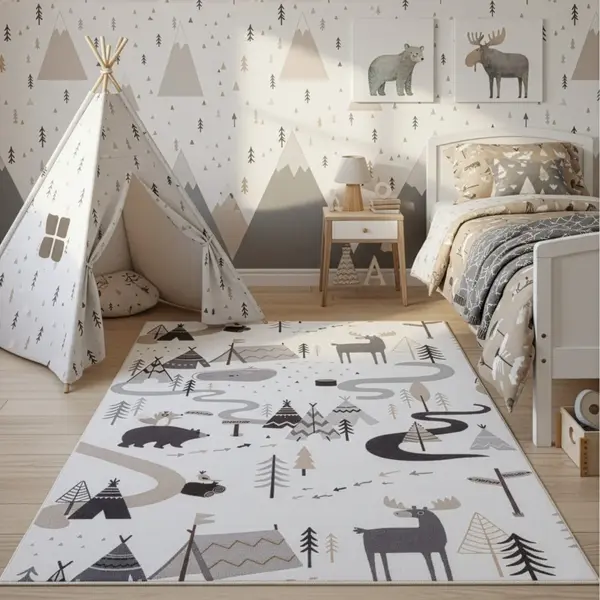 Covor Coco V5 Crem 160x230 cm