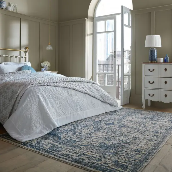 Covor Cordelia Vintage Albastru 120x160 cm, Flair Rugs