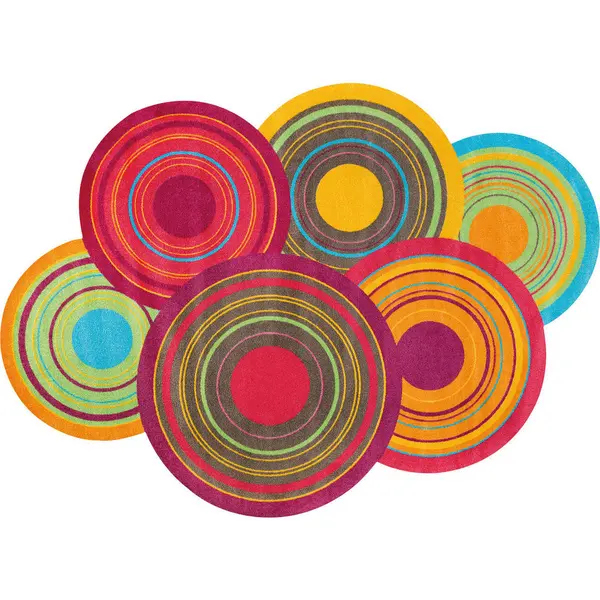 Covor Cu Țesătură Plată Cosmic Colour