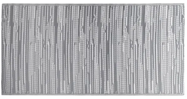 Covor de exterior, gri, 120x180 cm, pp