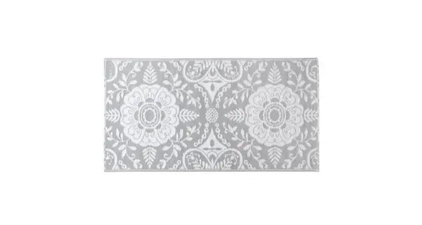 Covor de exterior, gri deschis, 120x180 cm, pp