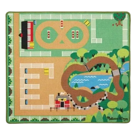 Covor de joaca Ferma calutilor - Melissa and Doug