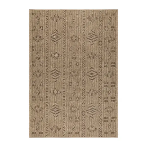 Covor Dhaka Negru V1 80x150 cm