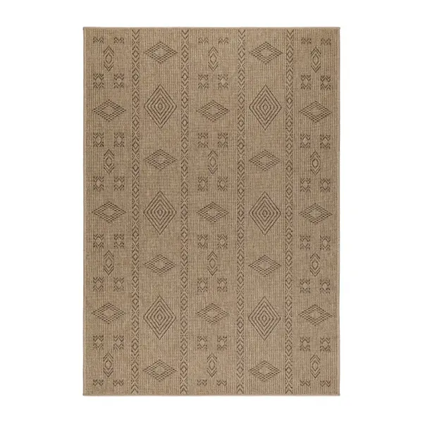 Covor Dhaka Negru V1 80x150 cm
