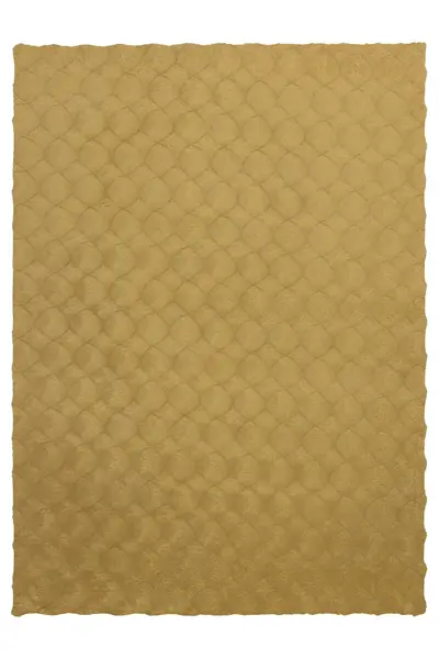 Covor Diamond Cut Galben inchis 200x290 cm