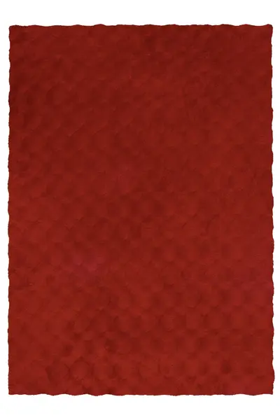 Covor Diamond Cut Rosu 80x150 cm
