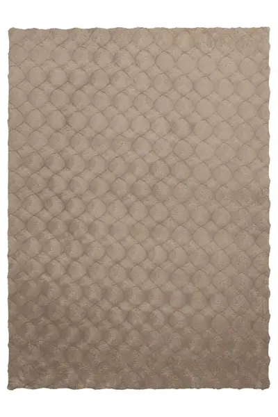 Covor Diamond Cut Taupe 200x290 cm
