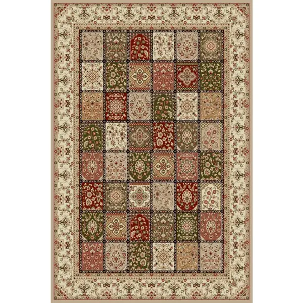 Covor Dreptunghiular, 120 x 170 cm, Crem, Lotos Model Timbre 1518/110