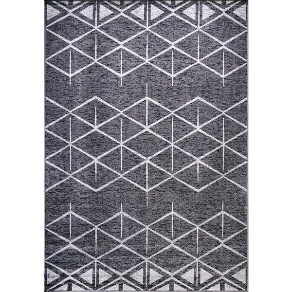 Covor Dreptunghiular, 120 x 170 cm, Gri, Kolibri 11258