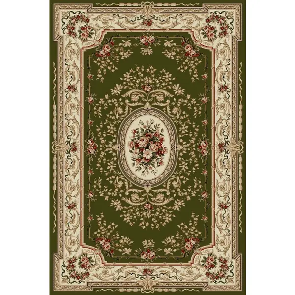 Covor Dreptunghiular, 60 x 110 cm, Verde, Lotos 568