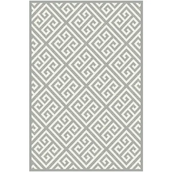 Covor Dreptunghiular, 80 x 150 cm, Gri, Model Cappuccino 16063-19