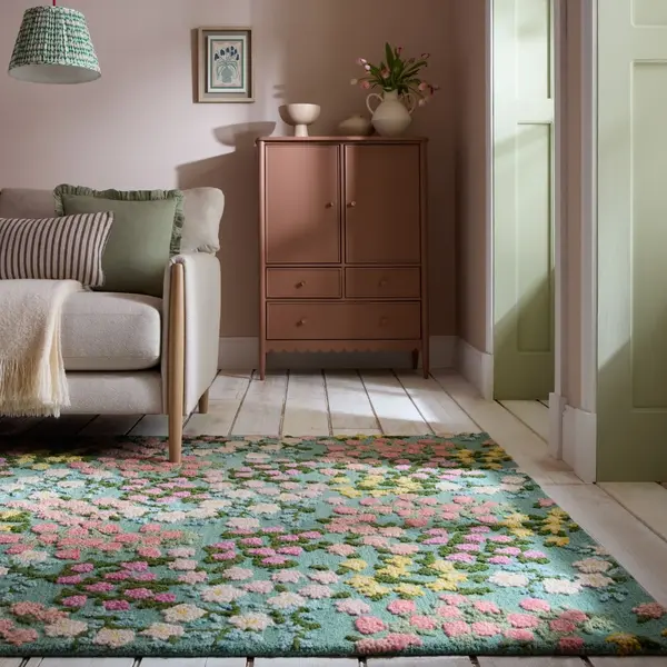 Covor Emilia Floral Multicolor 160x230 cm, Flair Rugs