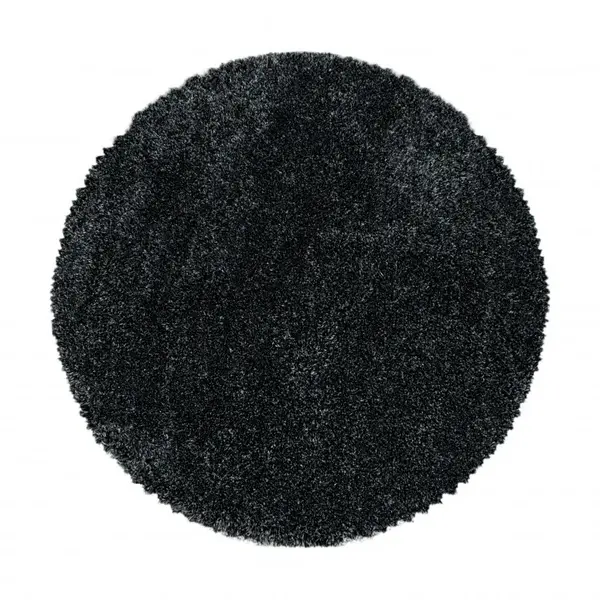 Covor Fluffy Antracit 80x80 cm