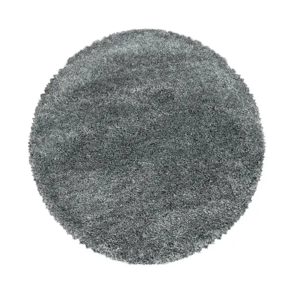 Covor Fluffy Gri Deschis 120x120