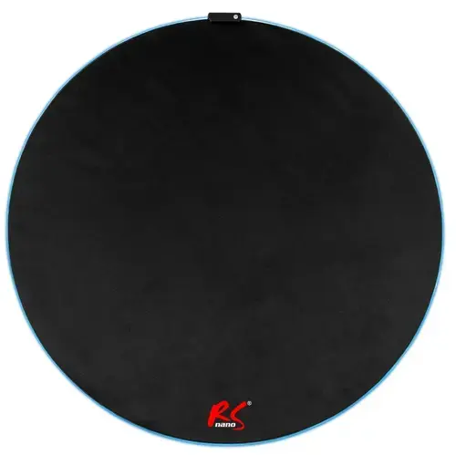 Covor Gaming NanoRS RS171, Backlight RGB, 100 cm (Negru)