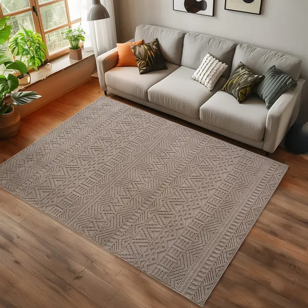 Covor Helix etno V3 Bej 120x170 cm