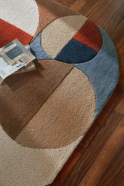 Covor Mia Arch Teracota 200x290 cm, Flair Rugs