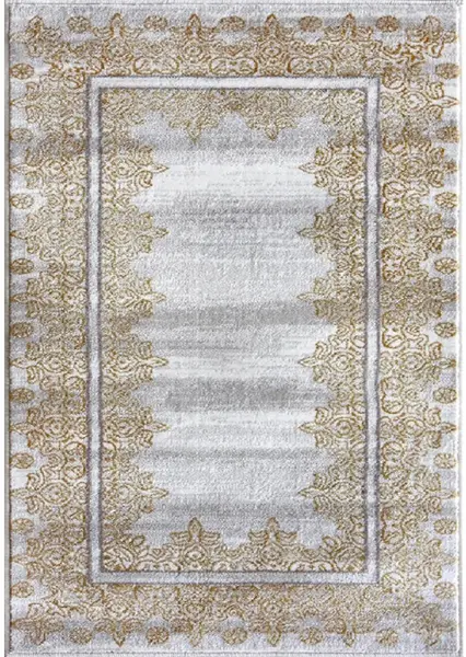 Covor Modern, Iris Oriental, Auriu/Gri, 160x230 cm, 1800 gr/mp