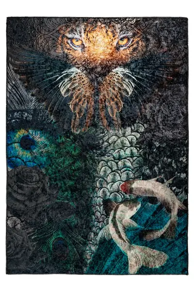 Covor My Exotic Negru 120x170 cm