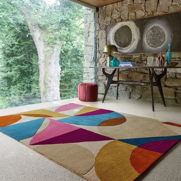 Covor Oblix Multi Shape Multicolor 200x290 cm, Flair Rugs
