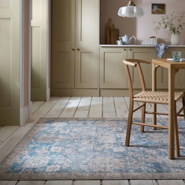 Covor Orelia Global Albastru 115x170 cm, Flair Rugs