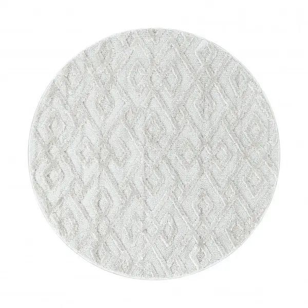 Covor Pisa Crem V2 120x120 cm
