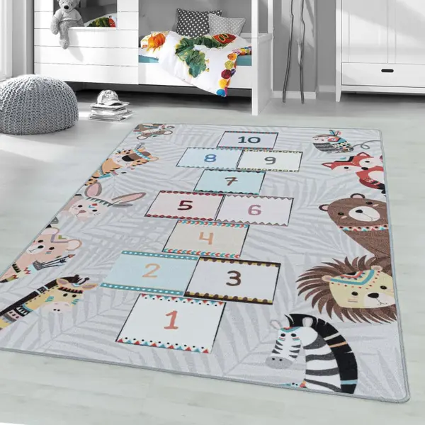 Covor Play Gri V3 80x120 cm