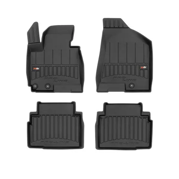 Covor podea FROGUM TPE, 4 buc. proLine 3D, set, culoare neagra, potrivit KIA SPORTAGE III 06.10-12.15