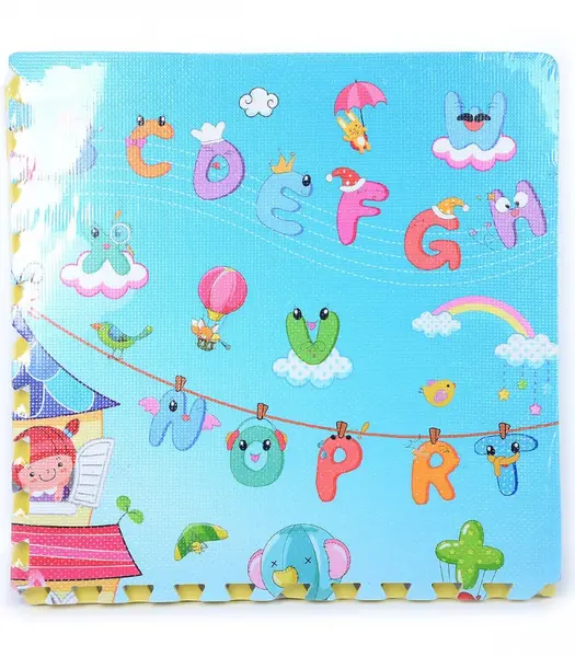 Covor puzzle mare din cauciuc 120x120 cm