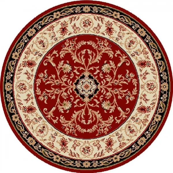 Covor Rotund, 100 x 100 cm, Grena, Model Lotos 523