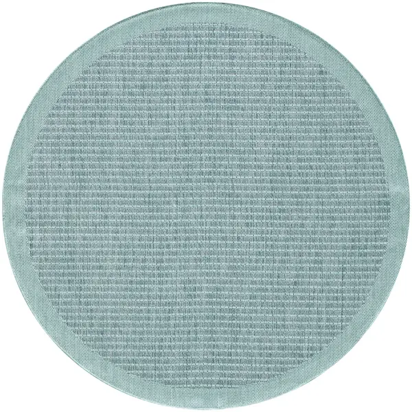 Covor rotund Giza Albastru 120x120 cm