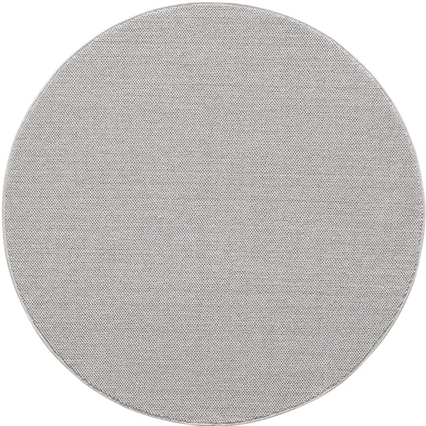 Covor rotund Loom Argintiu 120x120 cm
