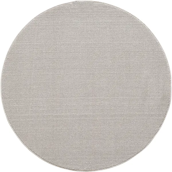 Covor rotund Loom Crem 120x120 cm