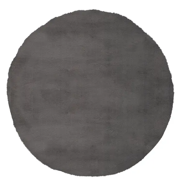 Covor rotund My Cha Cha Gri 80x80 cm