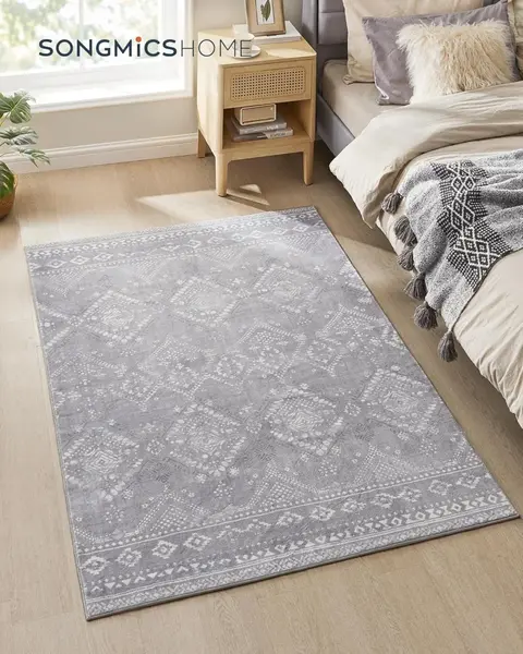 Covor Songmics Light Grey 120x170 cm