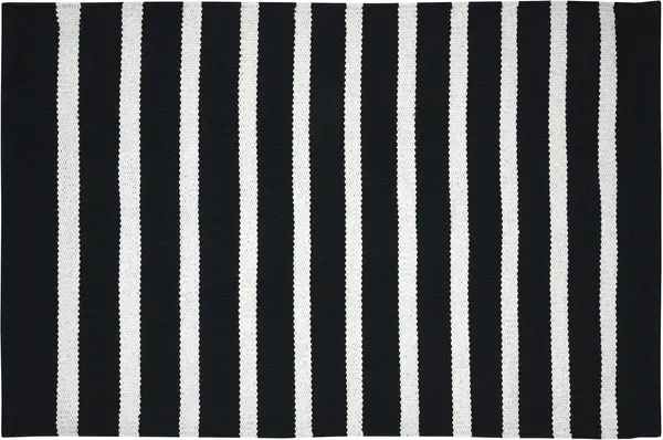 Covor STOF - Calvi, 60 x 90 cm, alb-negru