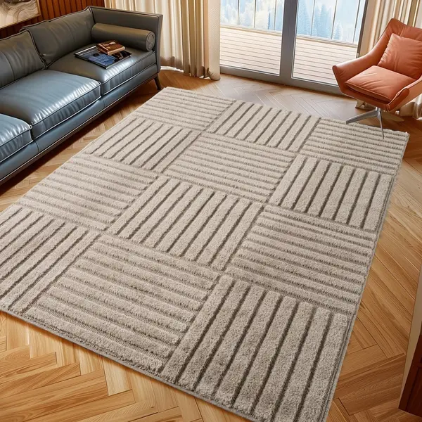 Covor traversa Art boho V3 Bej 60x110 cm