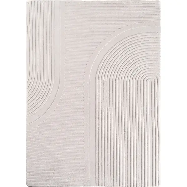 Covor traversa boho Pompei V2 Crem 80x250 cm