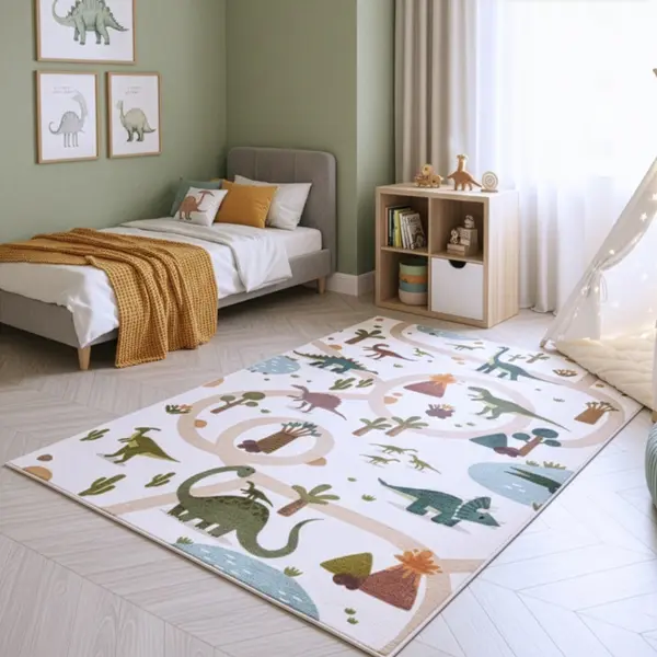 Covor traversa Coco V1 Crem 80x150 cm