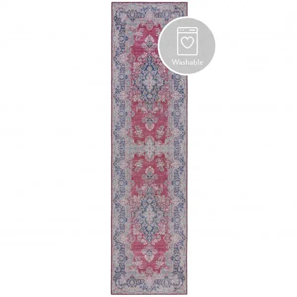 Covor traversa Colby Rosu 60x230 cm, Flair Rugs