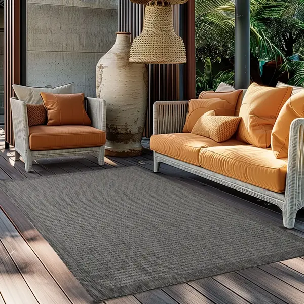 Covor traversa Giza Negru 80x250 cm