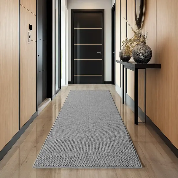 Covor traversa Helix V1 Argintiu 80x250 cm