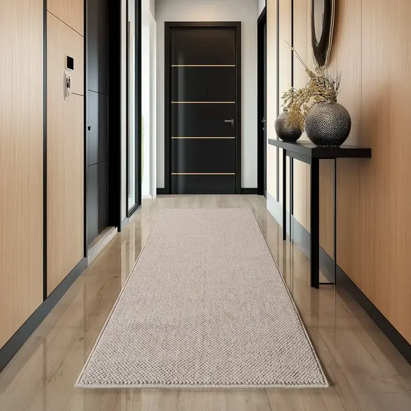 Covor traversa Helix V1 Bej 80x150 cm