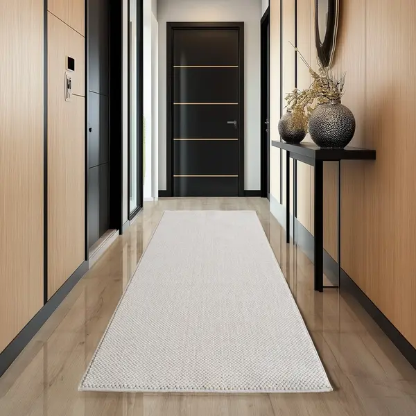 Covor traversa Helix V1 Crem 80x250 cm