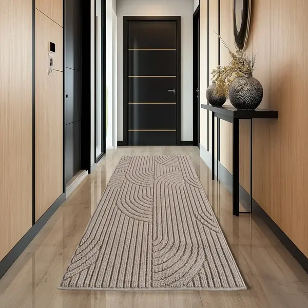 Covor traversa Helix V2 Bej 80x250 cm